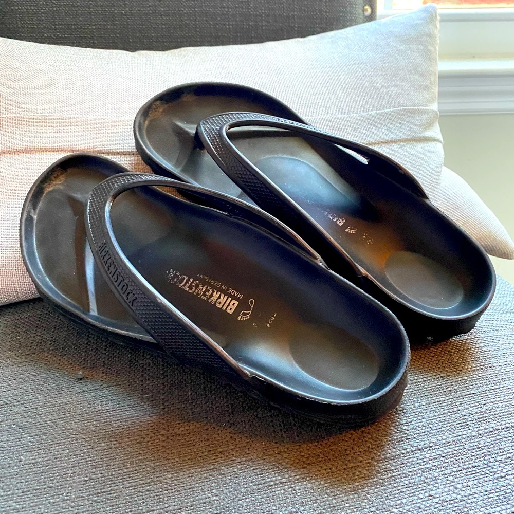Birkenstock Black Honolulu EVA Sandals Sz 40/9.5